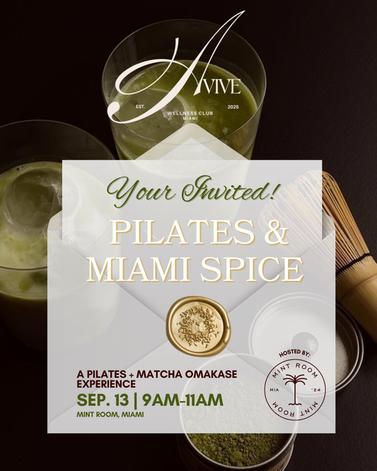 Pilates & Miami Spice 09.13.25